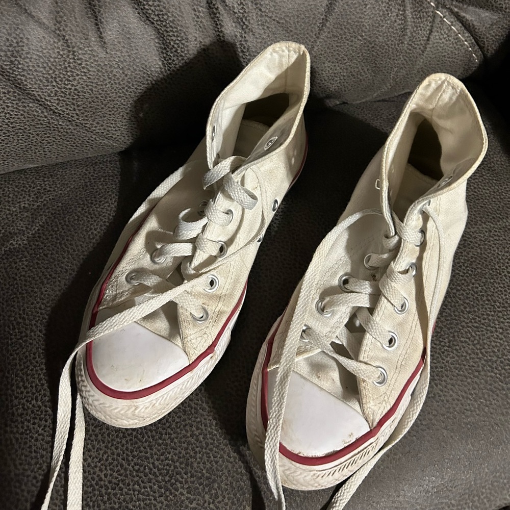 White high top converse
